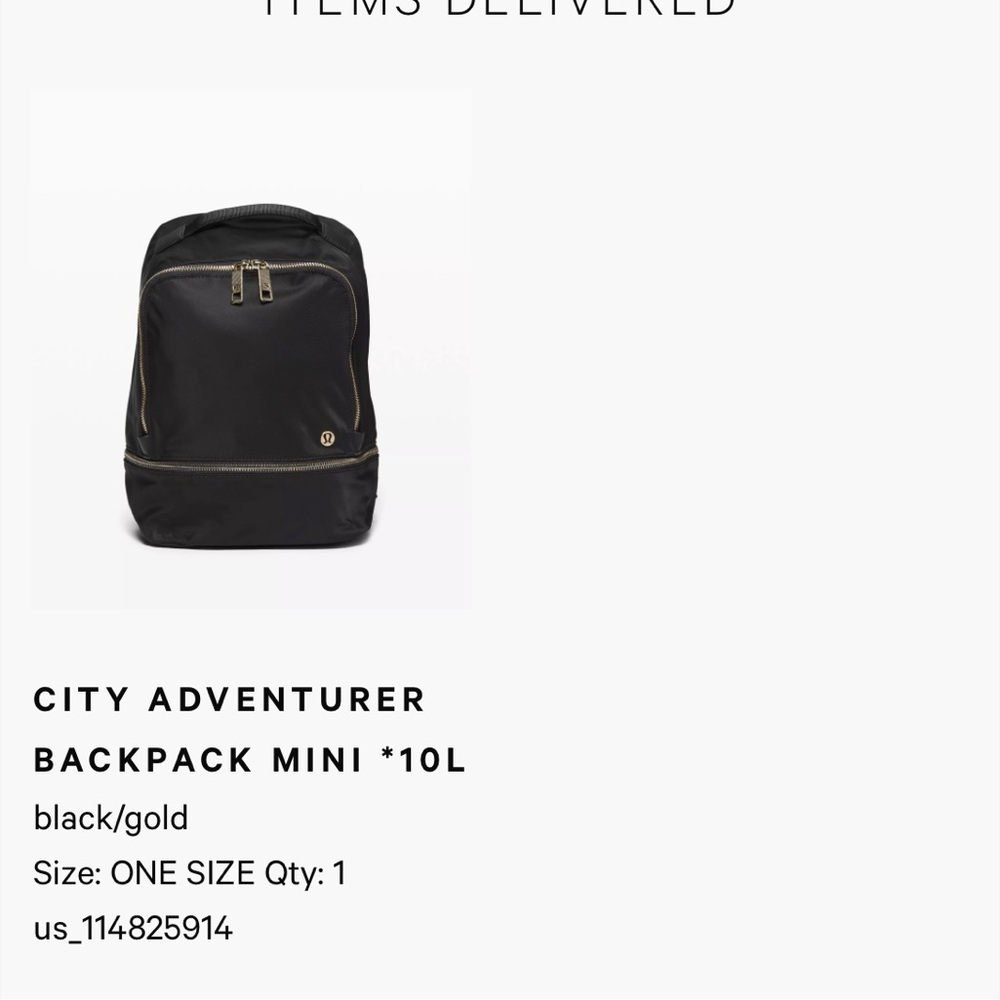 Lululemon backpack - Picture 3 of 3